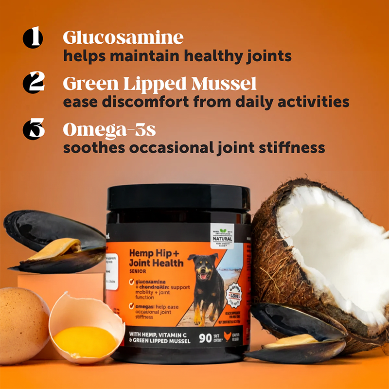 Hemp Hip + Joint Health Senior (Chicken Flavor)