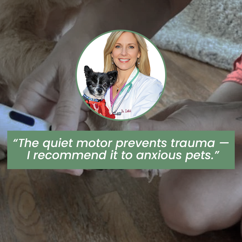 WhisperPaw Pro - Eliminate Stress, Fear & Discomfort During Nail Trims.
