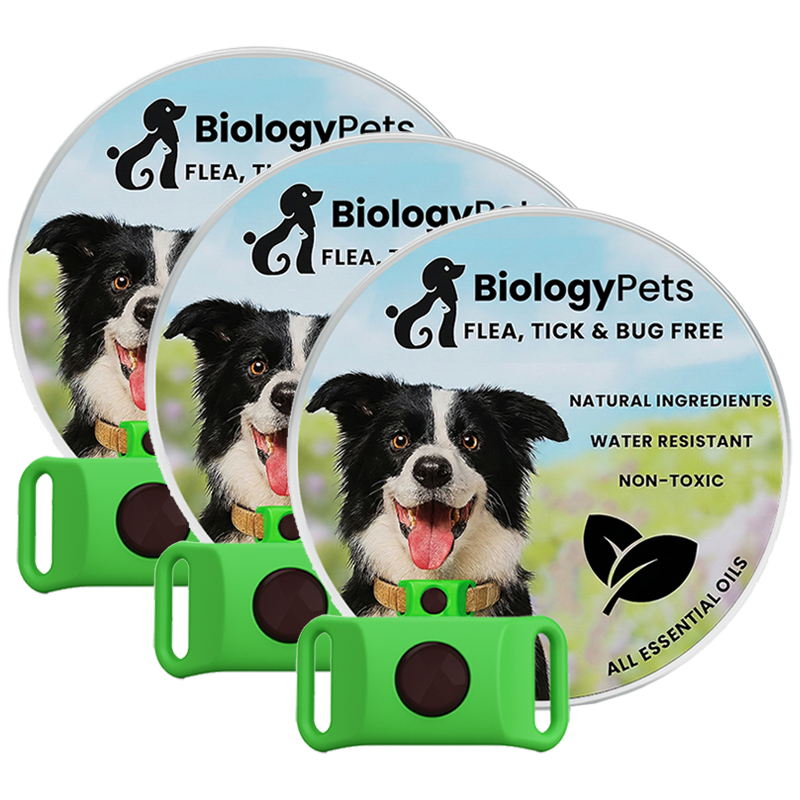 BiologyPets™ - Natural Flea & Tick Tags For Dogs