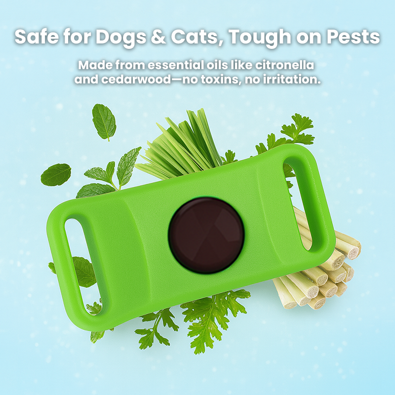 Natural Flea and Tick Tags