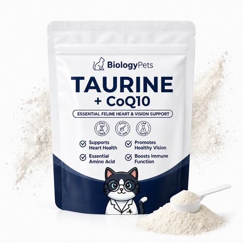 BiologyPets™ Cat Taurine + CoQ10 Supplement