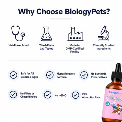 Biologypets Triple-Seal Matrix™ - Liquid Collagen for Dogs