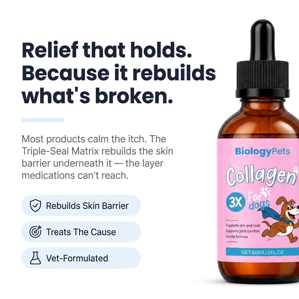 Biologypets Triple-Seal Matrix™ - Liquid Collagen for Dogs