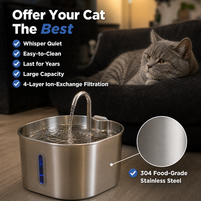 BiologyPets™ Cat Water Fountain