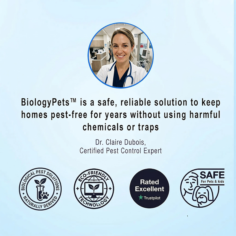 BiologyPets™ 2026 Upgraded Pest Repeller - Banish Pests For Good