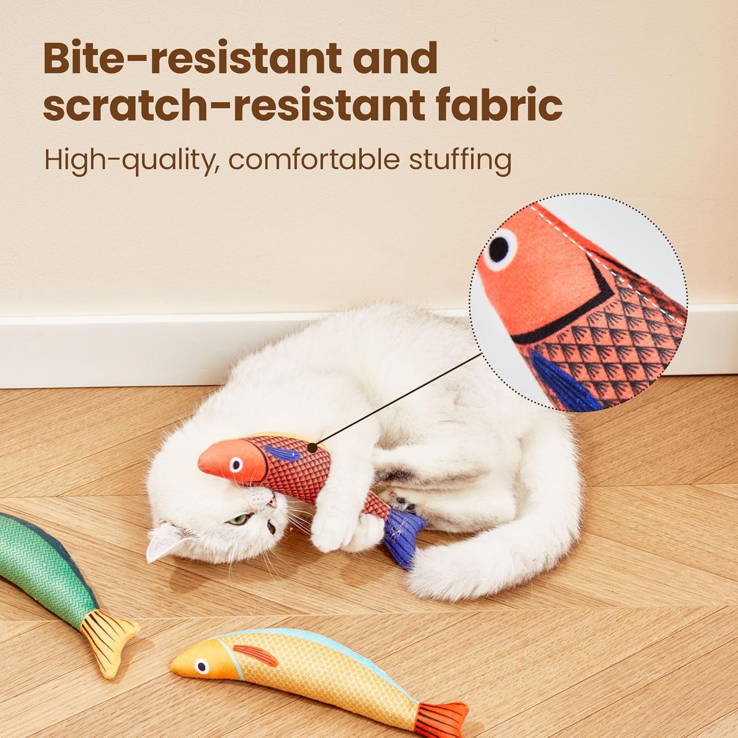 Catnip Fish Toy