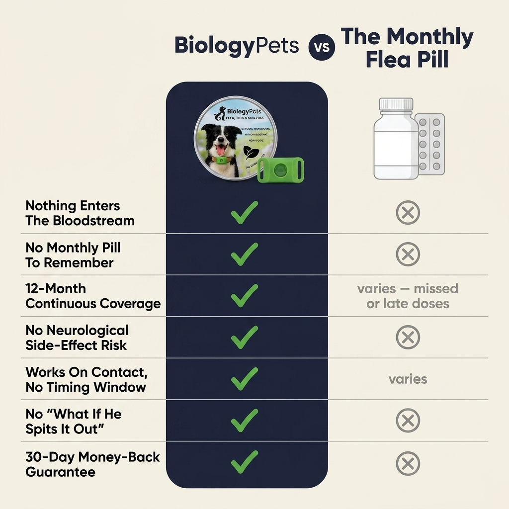 BiologyPets™ - 12 Months Natural Flea & Tick Tags For Dogs
