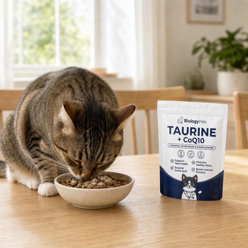 BiologyPets™ Cat Taurine + CoQ10 Supplement