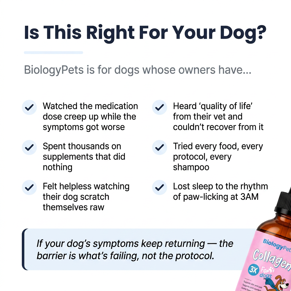 Biologypets Triple-Seal Matrix™ - Liquid Collagen for Dogs