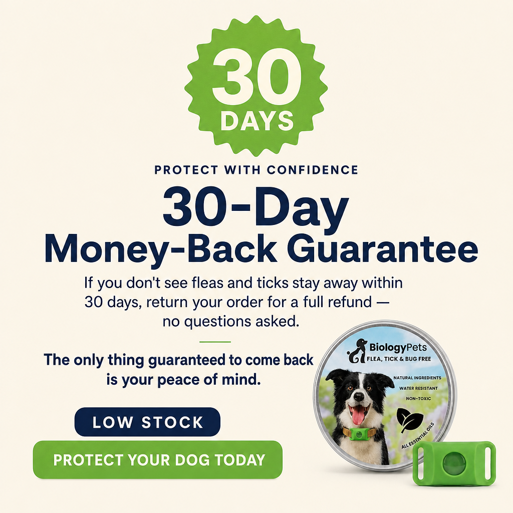 BiologyPets™ - 12 Months Natural Flea & Tick Tags For Dogs