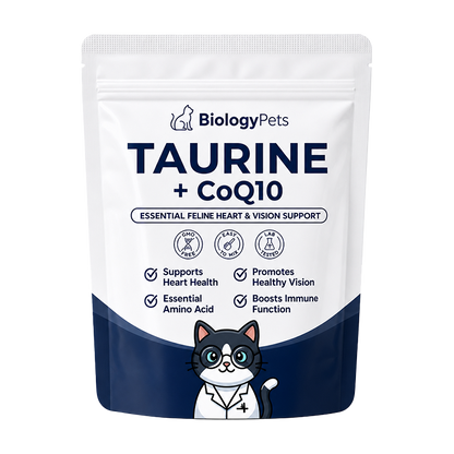 BiologyPets™ Cat Taurine + CoQ10 Supplement