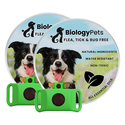 BiologyPets™ - Natural Flea & Tick Tags For Dogs