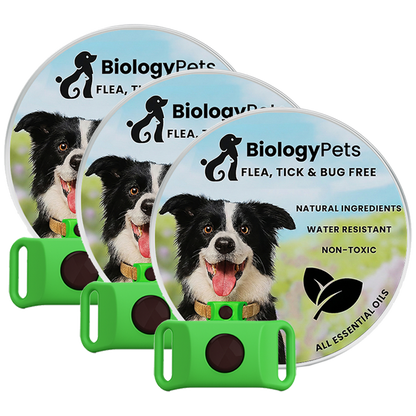 BiologyPets™ - Natural Flea & Tick Tags For Dogs