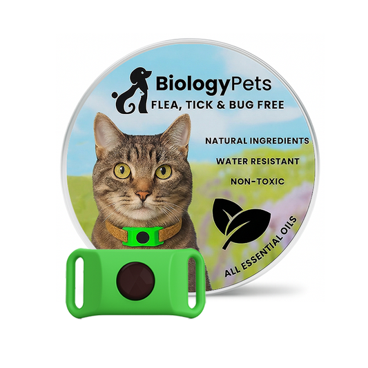 BiologyPets™ - Natural Flea & Tick Tags For Cats